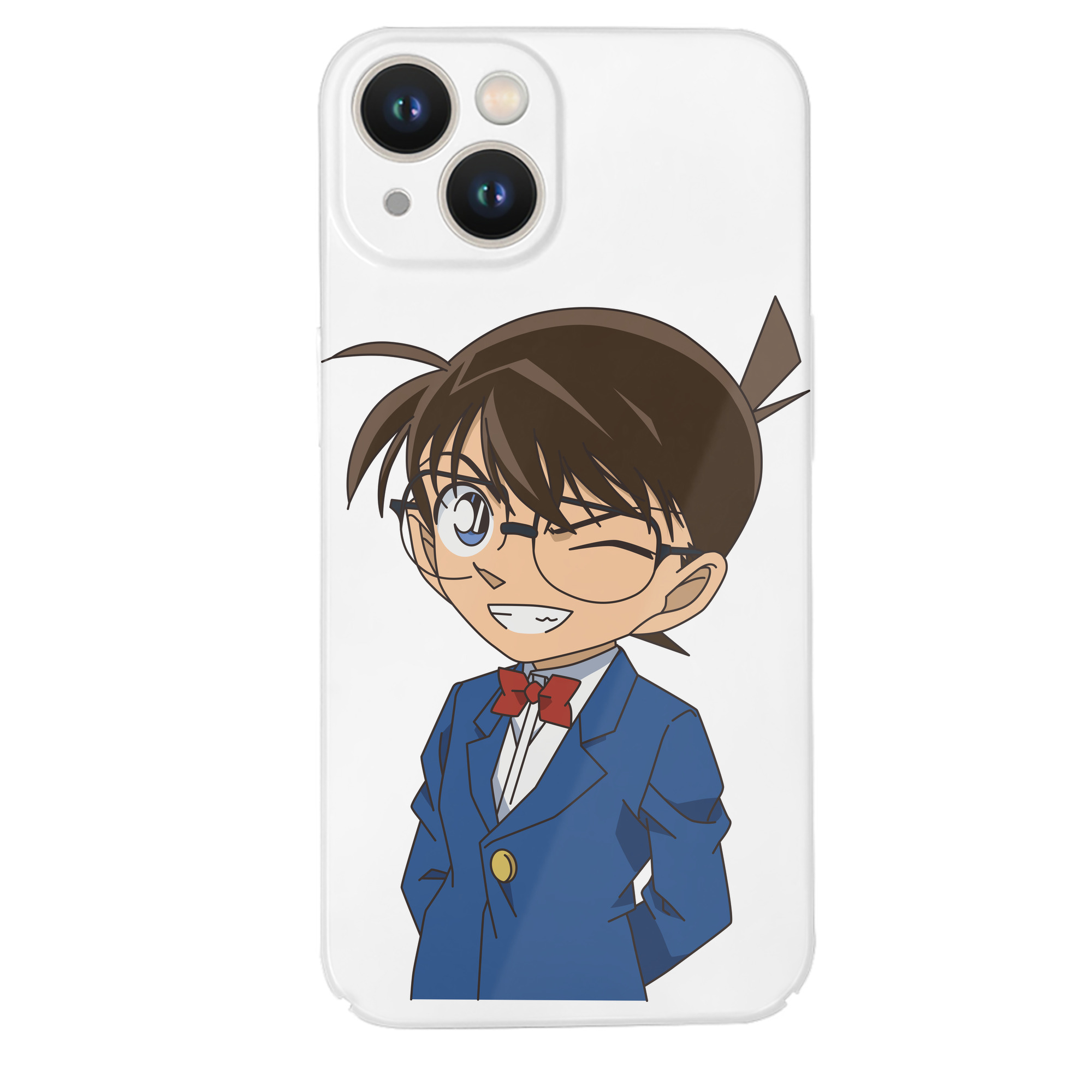 （画像用） 名探偵コナン 江戸川 コナン Detective Conan Conan Edogawa 【iPhone 14シリーズ対応】ハードケース
